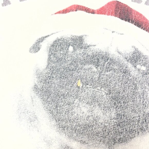 Old Navy Christmas BAH HUM PUG Easy Tee Size XS (oversized) - Cotton - Picture 7 of 12